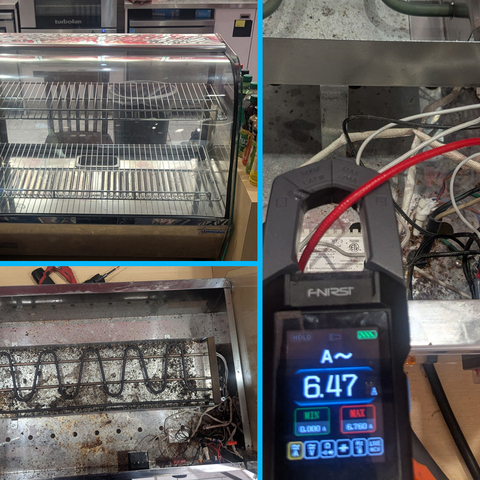 Omcan display warmer repair