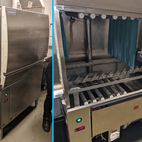 Jackson conveyor dishwasher repair